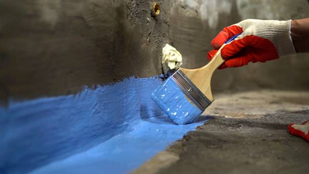 SJ Waterproofing Pros commercial waterproofing team near Gilbertsville, PA